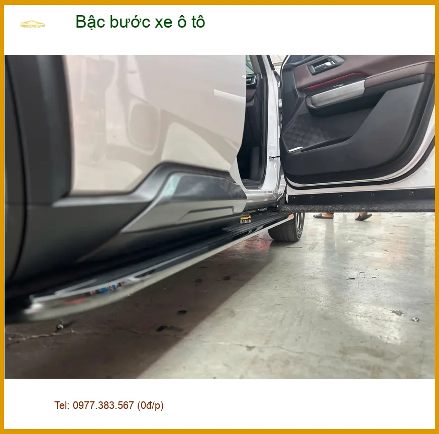 Anh Tùng lắp bậc bước xe ô tô Mitsubishi Outlander tại Quận 2 ảnh thực tế 3