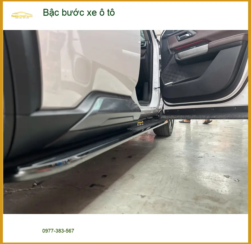 Anh Khôi lắp bậc bước xe ô tô cho Kia Carnival tại Thủ Đức ảnh thực tế 4