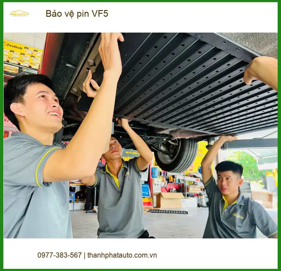 Chị Cẩm Tú bảo vệ pin VinFast VF5 tại Quận 9 tránh giảm hiệu suất sạc