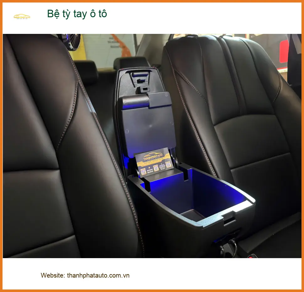 Anh Duy lắp Bệ tỳ tay ô tô Hyundai Accent tại Bình Chánh để hành trình êm ái. ảnh thực tế 3