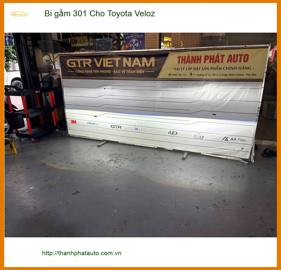 Anh Tùng độ bi gầm 301 cho Toyota Veloz ở Thủ Đức để cải thiện tầm nhìn khi lái xe đêm ảnh thực tế 4