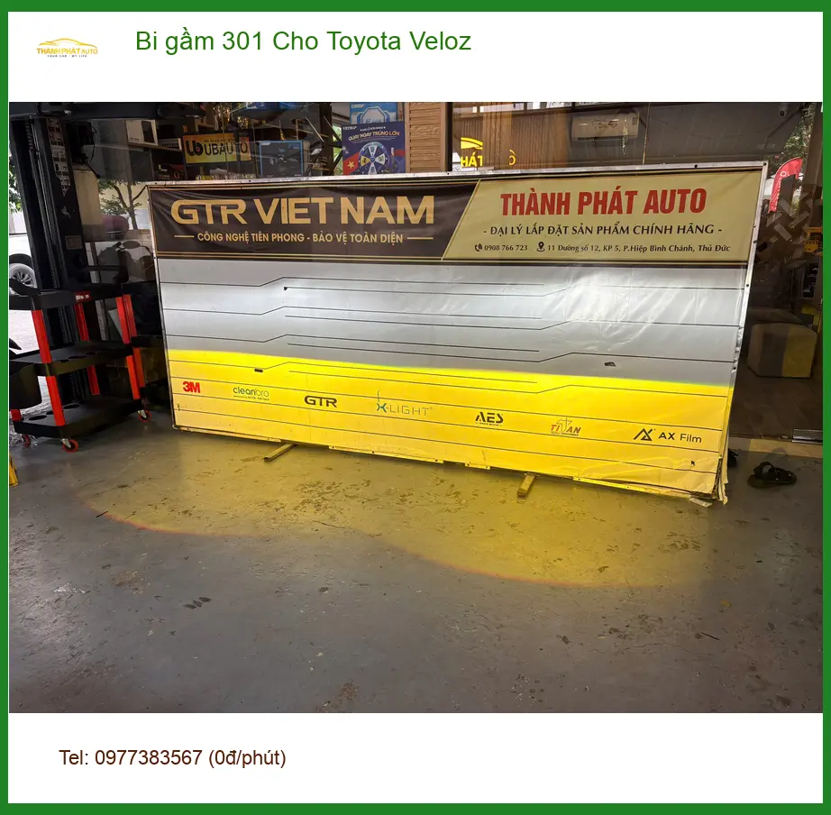 Chú Lộc lắp bi gầm 301 cho Toyota Veloz tại Quận 7 để cải thiện tầm nhìn tối ảnh thực tế 2
