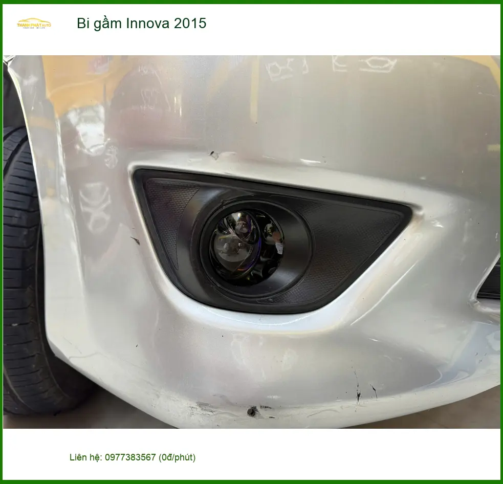 Anh Quý độ bi gầm Innova 2015 tại Hóc Môn vì đèn zin quá yếu khi đi đêm ảnh thực tế 4