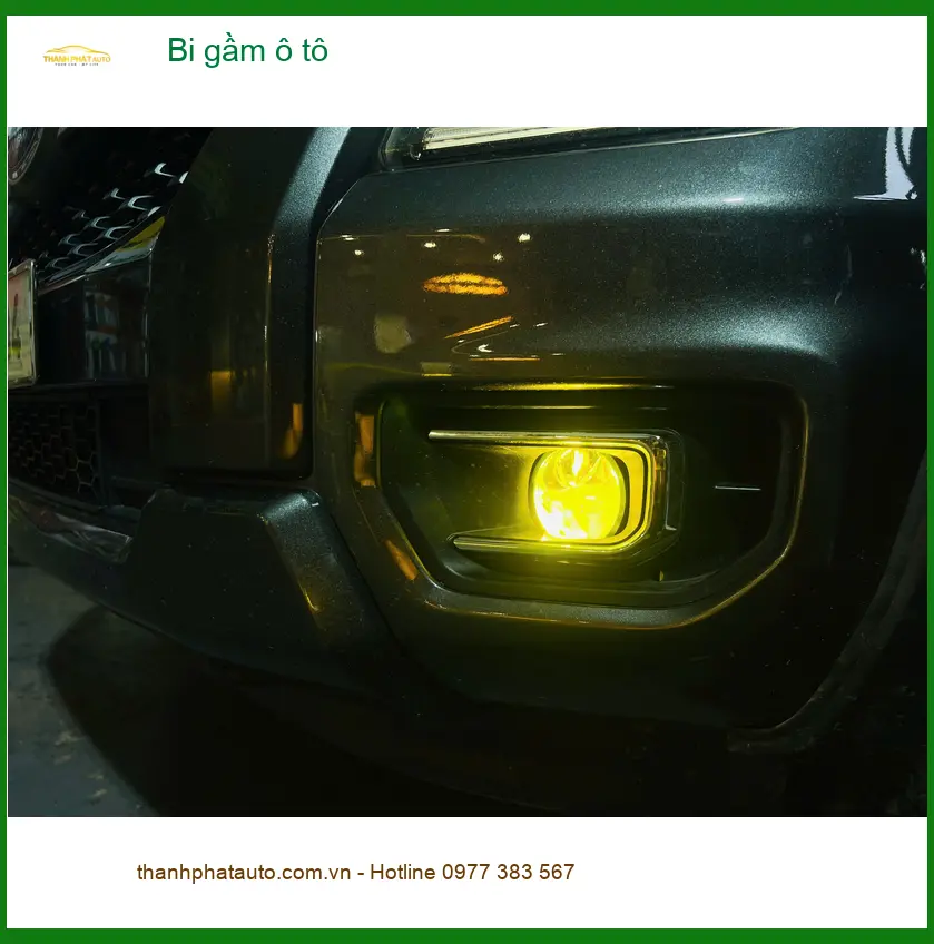 Anh Phong lắp bi gầm ô tô Honda CR-V tại Hóc Môn vì thường xuyên di chuyển đường trường ảnh thực tế 2