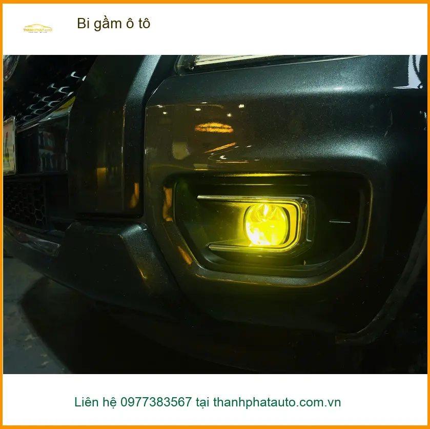 Anh Dũng độ bi gầm ô tô cho Mazda 3 tại Quận 5 để cải thiện tầm nhìn ban đêm. ảnh thực tế 3