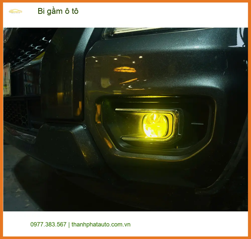 Anh Kiên độ bi gầm ô tô cho Hyundai Accent tại Bình Tân, cải thiện tầm nhìn ảnh thực tế 3