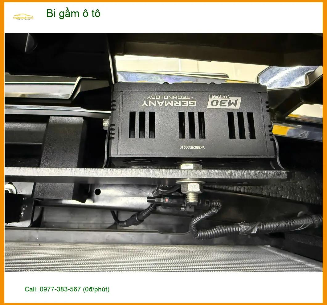 Anh Đức Minh độ bi gầm ô tô Hyundai Accent Quận 12 để tăng sáng an toàn ảnh thực tế 4