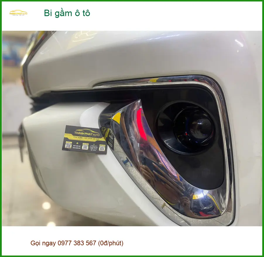 Chú Quang độ bi gầm ô tô cho Honda CRV vì đường Cần Giờ nhiều sương mù