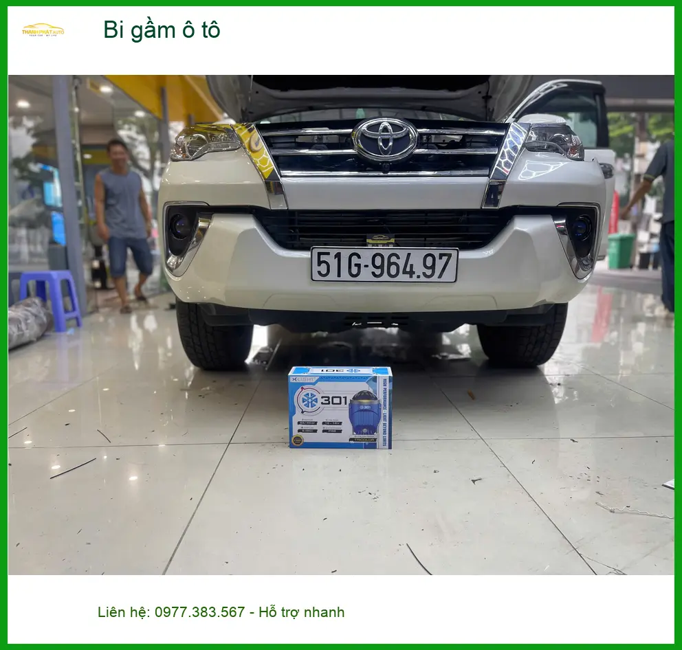 Chú Quang độ bi gầm ô tô cho Honda CRV vì đường Cần Giờ nhiều sương mù ảnh thực tế 3