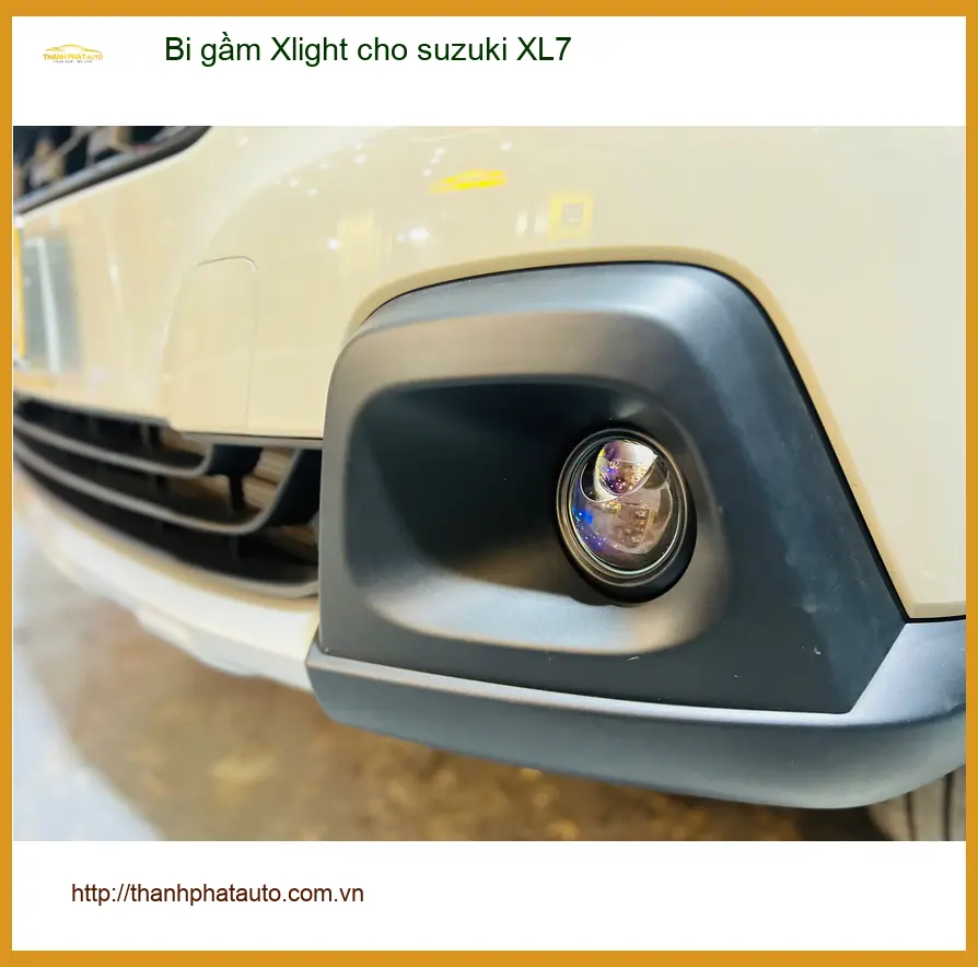 Chú Đạt độ bi gầm Xlight cho Suzuki XL7 ở Quận 5 vì đèn yếu