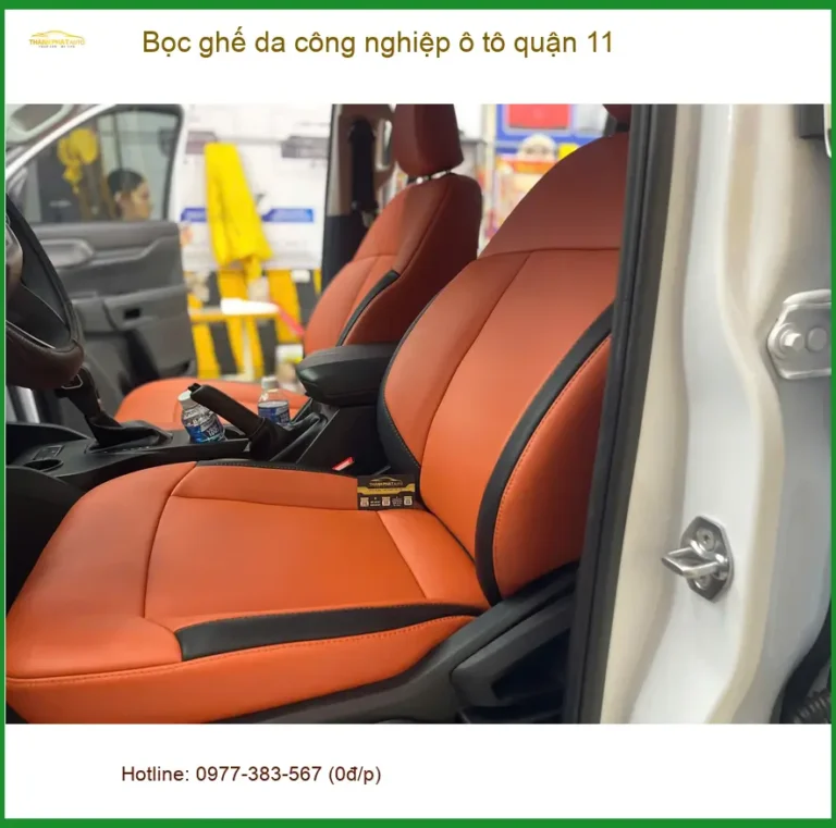 Cửa Hàng May Bọc Ghế Da ghế da công nghiệp ô tô quận 11 - Thi Công Chuyên Nghiệp