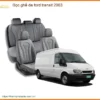 Bọc Ghế Da Ford Transit 2003 - Địa Chỉ Lắp Đặt Chính Hãng TPHCM