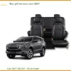 Bọc Ghế Da Isuzu Mu-X 2021 - Trung Tâm Lắp Đặt Chính Hãng TPHCM