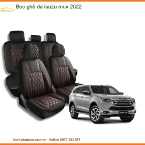 Bọc Ghế Da Xe Isuzu Mu-X 2022 - Trung Tâm Thi Công Chính Hãng TPHCM