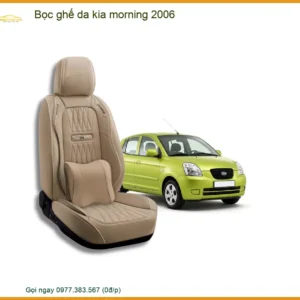 Bọc Ghế Da Kia Morning 2006 - Trung Tâm Lắp Đặt Ghế Da Uy Tín TPHCM
