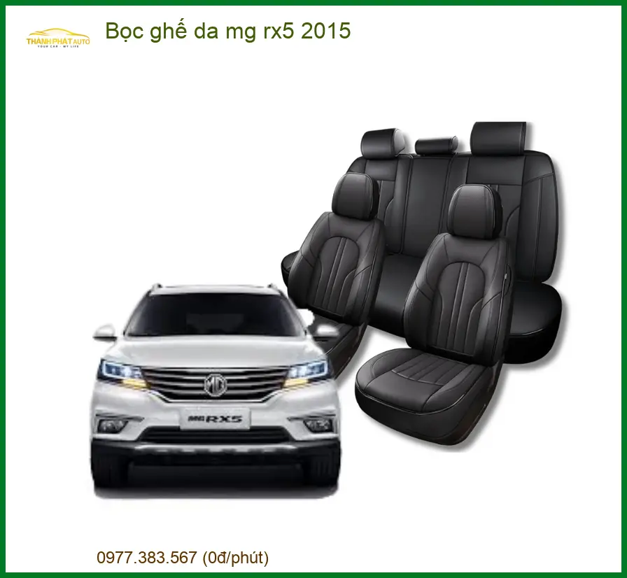 Bọc Ghế Da MG RX5 2015 - Trung Tâm Lắp Đặt Chính Hãng TPHCM