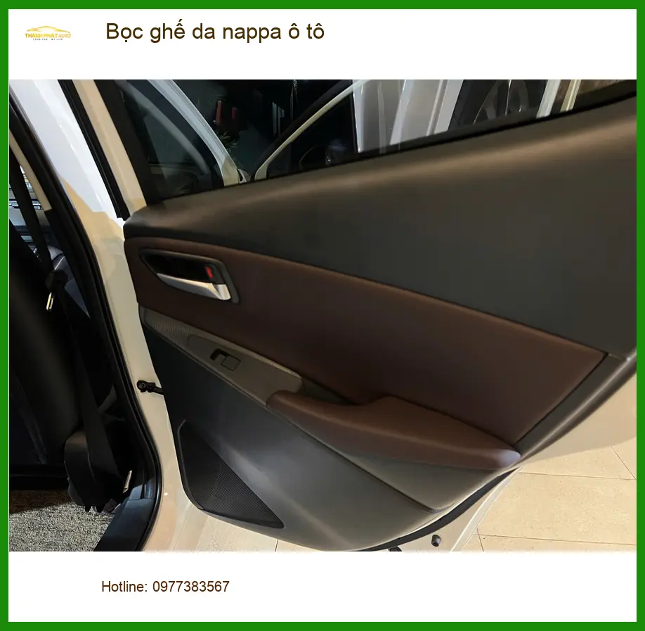 Anh Tấn bọc ghế da Nappa cho Hyundai Accent tại Quận 1 để nâng tầm nội thất xe ảnh thực tế 3