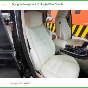 Cửa Hàng Bọc Ghế Da ghế da nappa ô tô Huyện Bình Chánh - Thi Công Chuyên Nghiệp