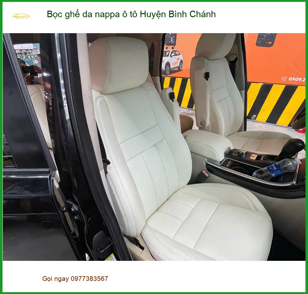 Cửa Hàng Bọc Ghế Da ghế da nappa ô tô Huyện Bình Chánh - Thi Công Chuyên Nghiệp
