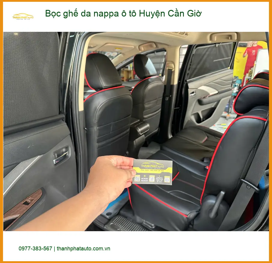 Cửa Hàng Bọc Ghế Da ghế da nappa ô tô Huyện Cần Giờ - Thi Công Chuyên Nghiệp