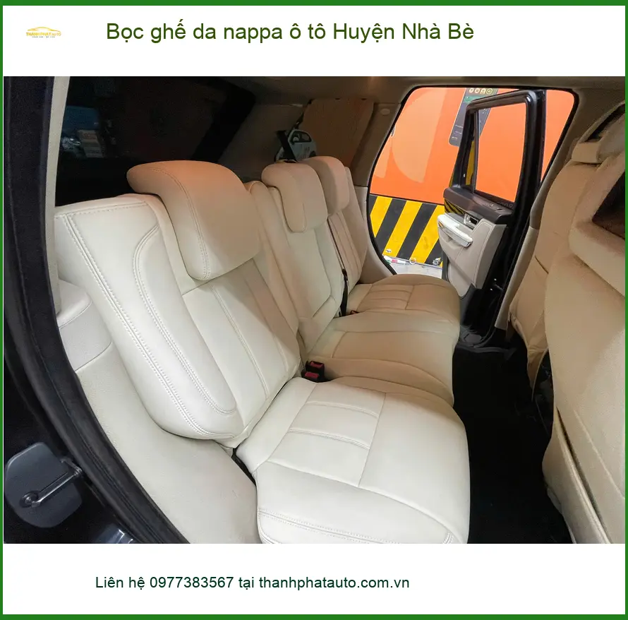 Cửa Hàng Bọc Ghế Da ghế da nappa ô tô Huyện Nhà Bè - Thi Công Chuyên Nghiệp