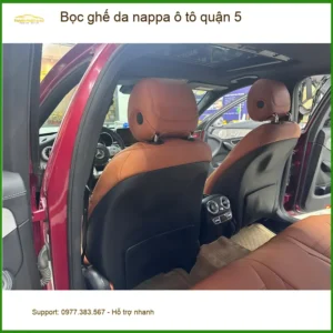 Cửa Hàng May Bọc Ghế Da ghế da nappa ô tô quận 5 - Thi Công Chuyên Nghiệp