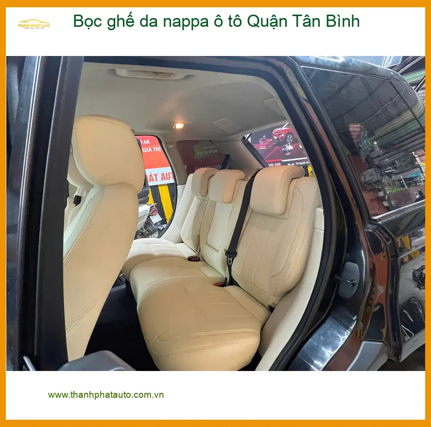 Cửa Hàng Bọc Ghế Da ghế da nappa ô tô Quận Tân Bình - Thi Công Chuyên Nghiệp