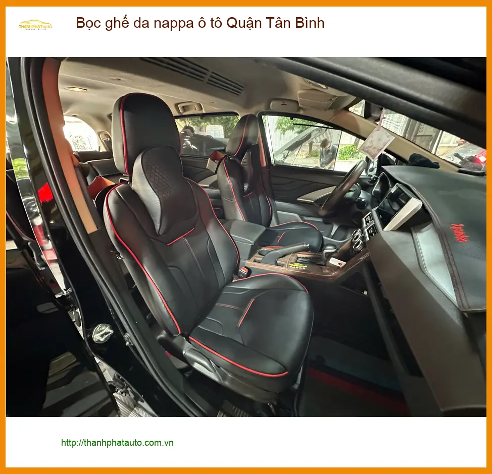 Cửa Hàng Bọc Ghế Da ghế da nappa ô tô Quận Tân Bình - Thi Công Chuyên Nghiệp ảnh thực tế 2