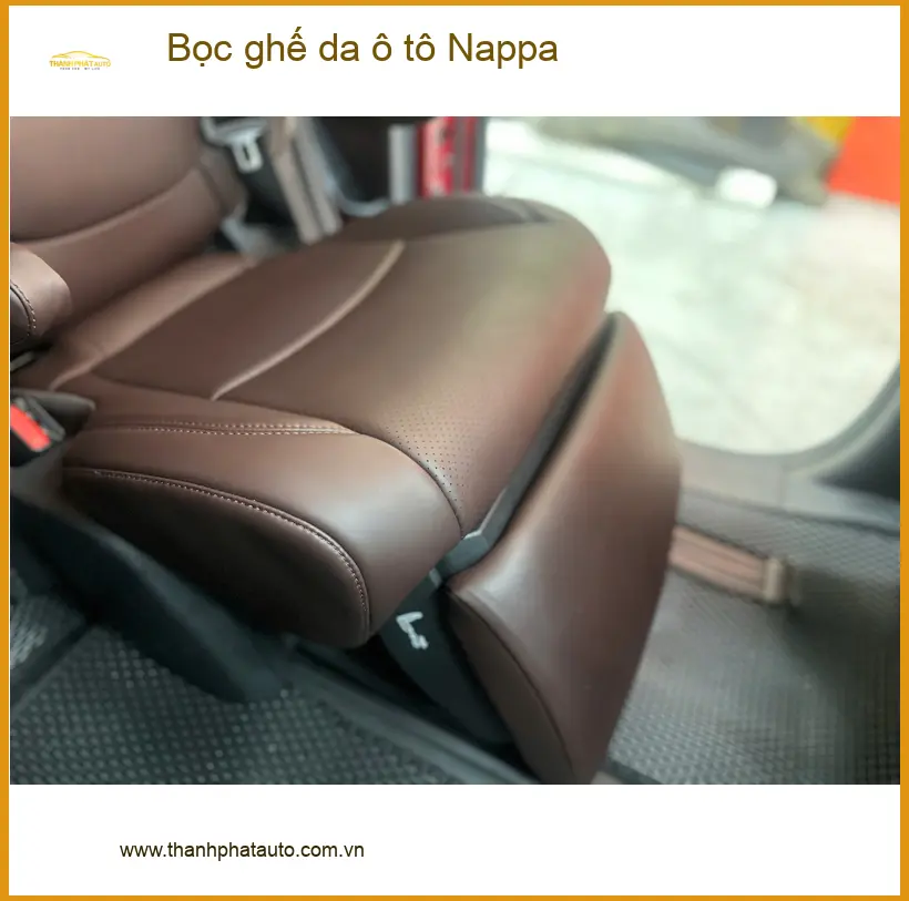 Anh Minh bọc ghế da ô tô Nappa cho Honda CR-V tại Quận 4 ảnh thực tế 4