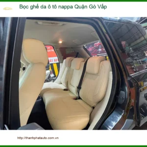 Cửa Hàng May Bọc Ghế Da ghế da ô tô nappa Quận Gò Vấp - Thi Công Chuyên Nghiệp