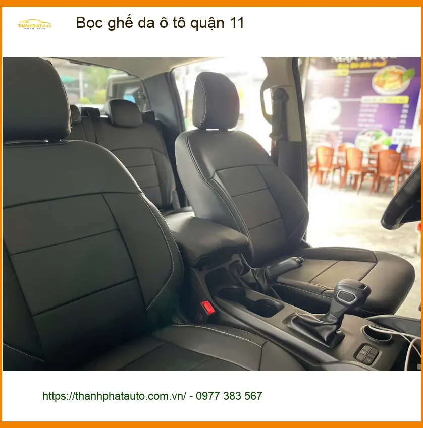 Trung Tâm May Bọc Ghế Da ghế da ô tô quận 11 - Lắp Đặt Uy Tín TPHCM