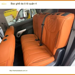 Dịch Vụ May Bọc Ghế Da ghế da ô tô quận 4 - Lắp Đặt Uy Tín TPHCM