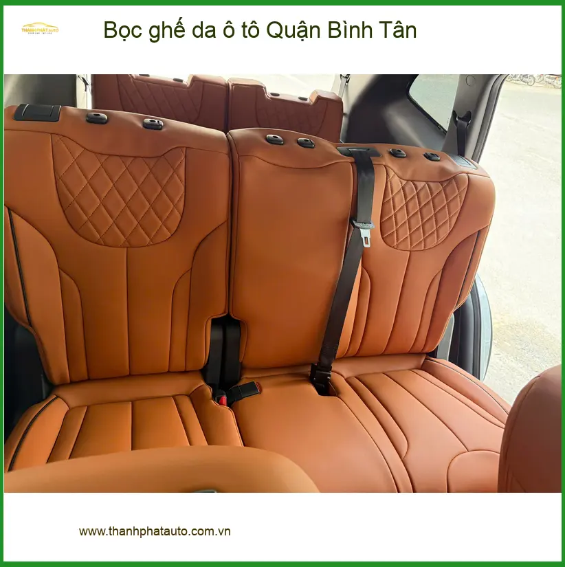 Cửa Hàng Bọc Ghế Da ghế da ô tô Quận Bình Tân - Thi Công Chuyên Nghiệp