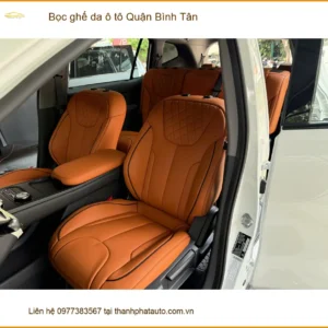 Cửa Hàng Bọc Ghế Da ghế da ô tô Quận Bình Tân - Thi Công Chuyên Nghiệp - Ảnh 2
