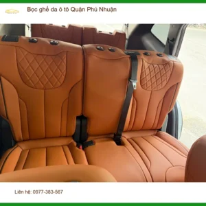 Trung Tâm May Bọc Ghế Da ghế da ô tô Quận Phú Nhuận - Giá Tốt TPHCM