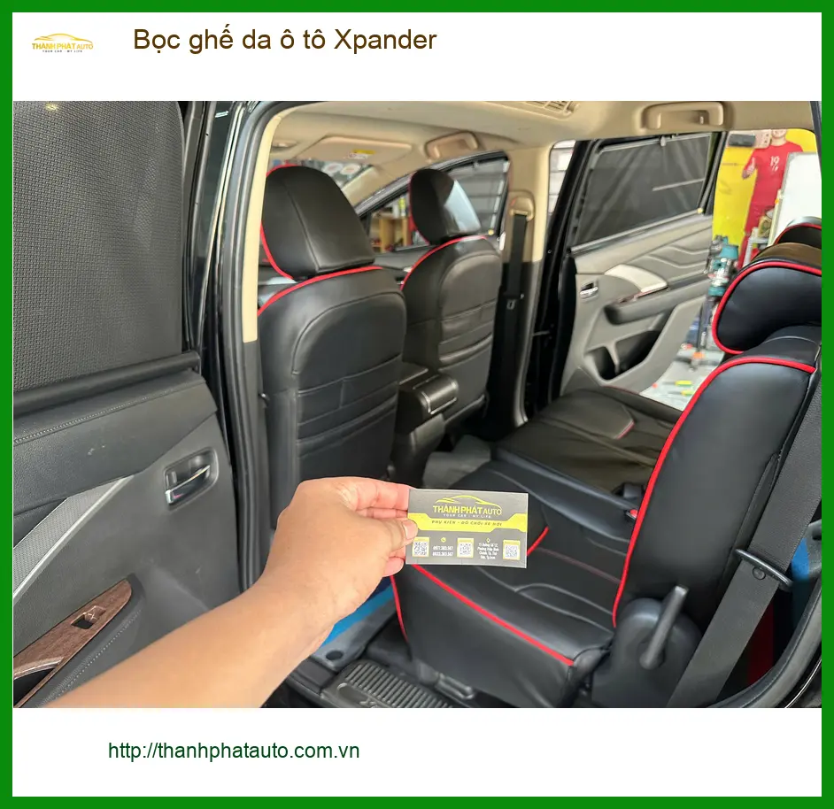 Anh Khang bọc ghế da ô tô Xpander Quận 6 để nâng tầm không gian lái ảnh thực tế 3