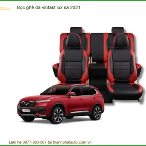 Bọc Ghế Da VinFast Lux SA 2021 - Địa Chỉ Lắp Đặt Chính Hãng TPHCM