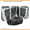 Cách âm chống ồn Ford Explorer 2023 - Trung Tâm Lắp Đặt Uy Tín TPHCM