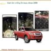 Cách Âm Chống Ồn Isuzu Dmax 2008 - Địa Chỉ Lắp Đặt Uy Tín Tại TPHCM