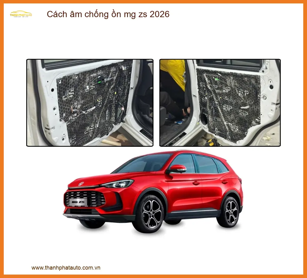 Cách âm chống ồn mg zs 2026