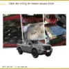 Cách âm chống ồn xe Nissan Navara 2024 - Địa Chỉ Lắp Đặt Uy Tín TPHCM