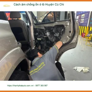 Dịch Vụ Thi Công Cách Âm Chống Ồn Ô Tô tại Huyện Củ Chi - Thi Công Chuyên Nghiệp