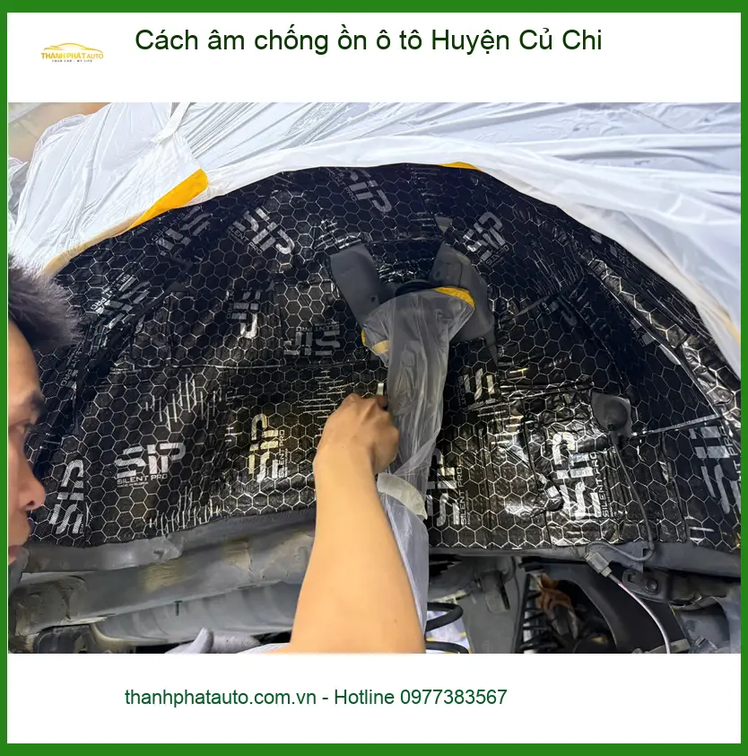 Dịch Vụ Thi Công Cách Âm Chống Ồn Ô Tô tại Huyện Củ Chi - Thi Công Chuyên Nghiệp ảnh thực tế 3