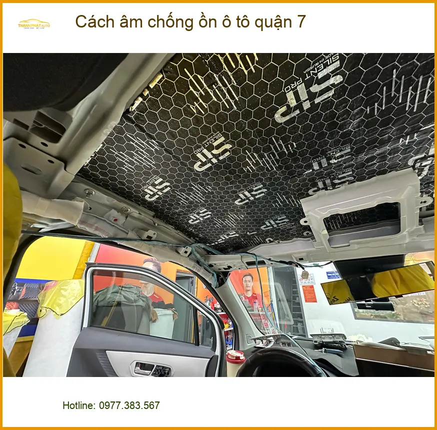 Dịch Vụ Thi Công Cách Âm Chống Ồn Ô Tô Tại Quận 7 - Giá Tốt TPHCM ảnh thực tế 2