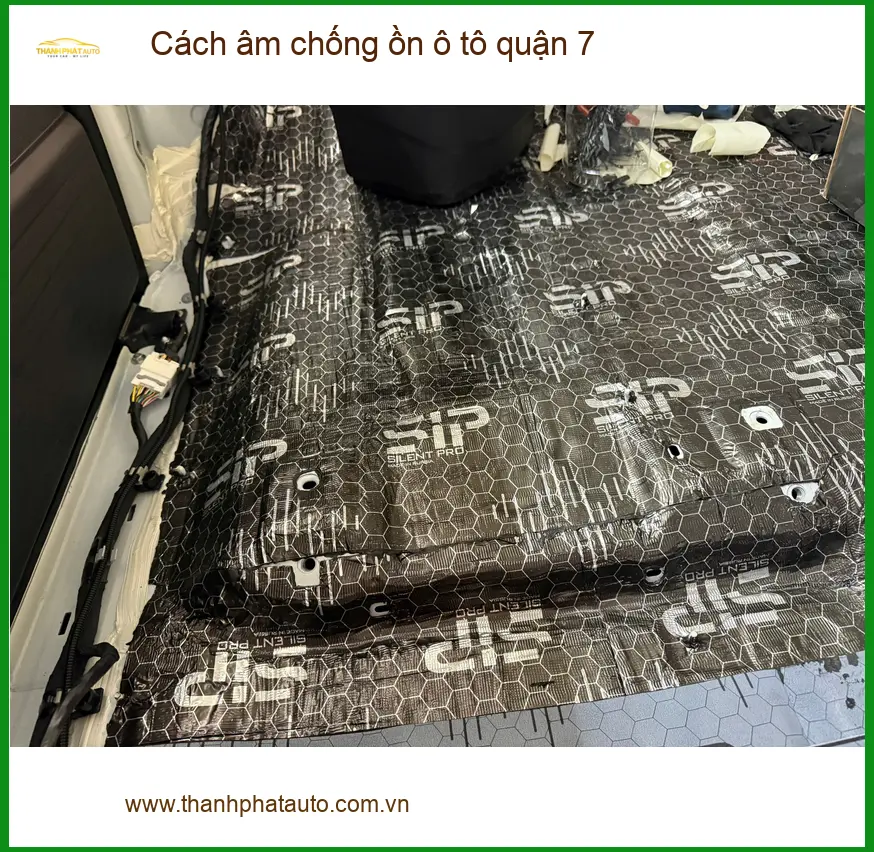 Dịch Vụ Thi Công Cách Âm Chống Ồn Ô Tô Tại Quận 7 - Giá Tốt TPHCM ảnh thực tế 3