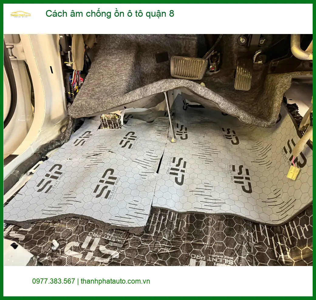 Dịch Vụ Thi Công Cách Âm Chống Ồn Ô Tô Quận 8 - Thi Công Chuyên Nghiệp
