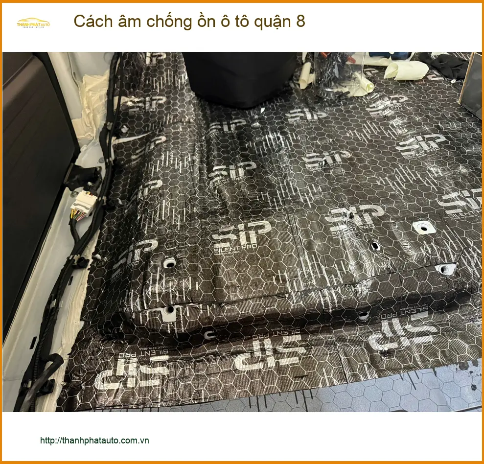 Dịch Vụ Thi Công Cách Âm Chống Ồn Ô Tô Quận 8 - Thi Công Chuyên Nghiệp ảnh thực tế 2