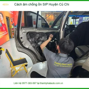 Nơi Lắp Cách Âm Chống Ồn Ô Tô âm chống ồn SIP Huyện Củ Chi - Giá Tốt TPHCM - Ảnh 2