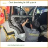 Dịch Vụ Thi Công Cách Âm Chống Ồn Ô Tô âm chống ồn SIP Quận 4 - Giá Tốt TPHCM
