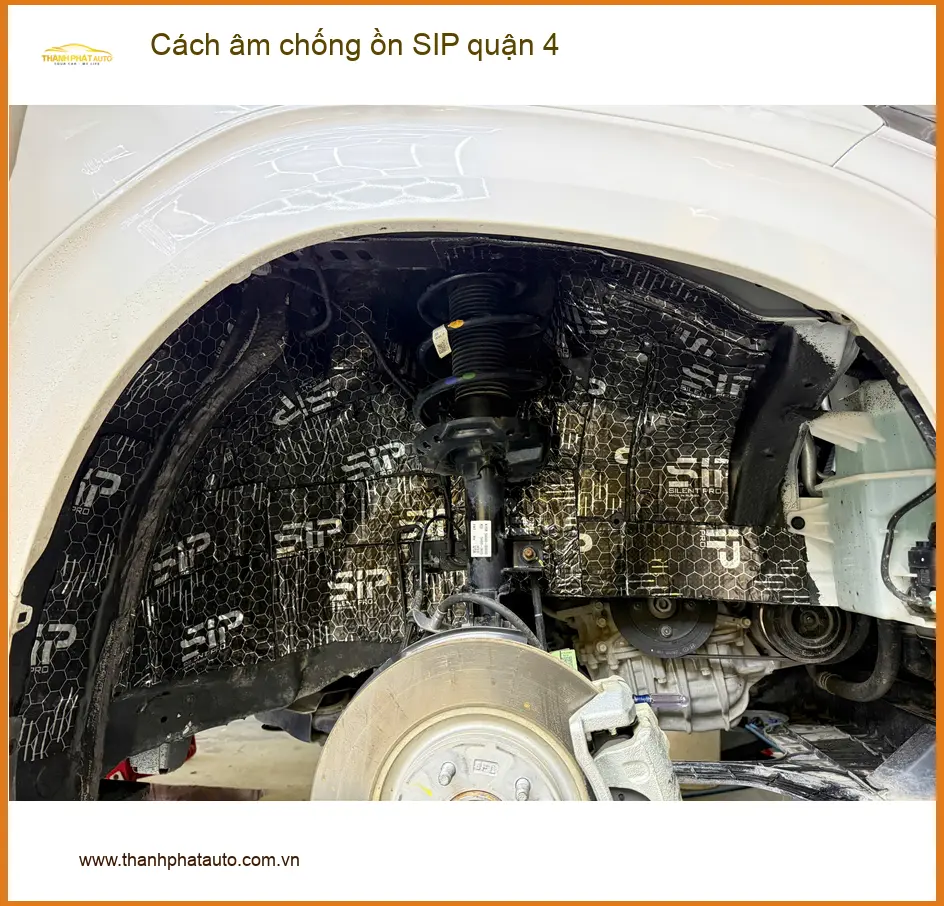 Dịch Vụ Thi Công Cách Âm Chống Ồn Ô Tô âm chống ồn SIP Quận 4 - Giá Tốt TPHCM ảnh thực tế 2